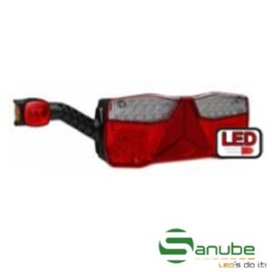 Rear light glass right | Separate rear light glass Monaco LED Sanube