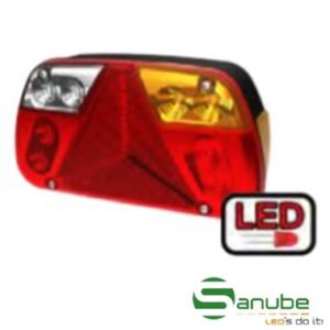 Rear light glass right | Separate rear light München with indicator monitoring Sanube