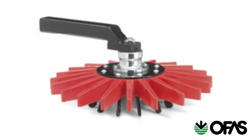 Finger weeder red Ø540 complete