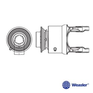 Freilaufkupplung Linksdrehend | Weasler AW35 | 1 3/8(6)
